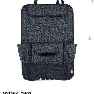 MYTAGALONGS
Backseat Organizer leopard cheetah mesh black grey gray car auto